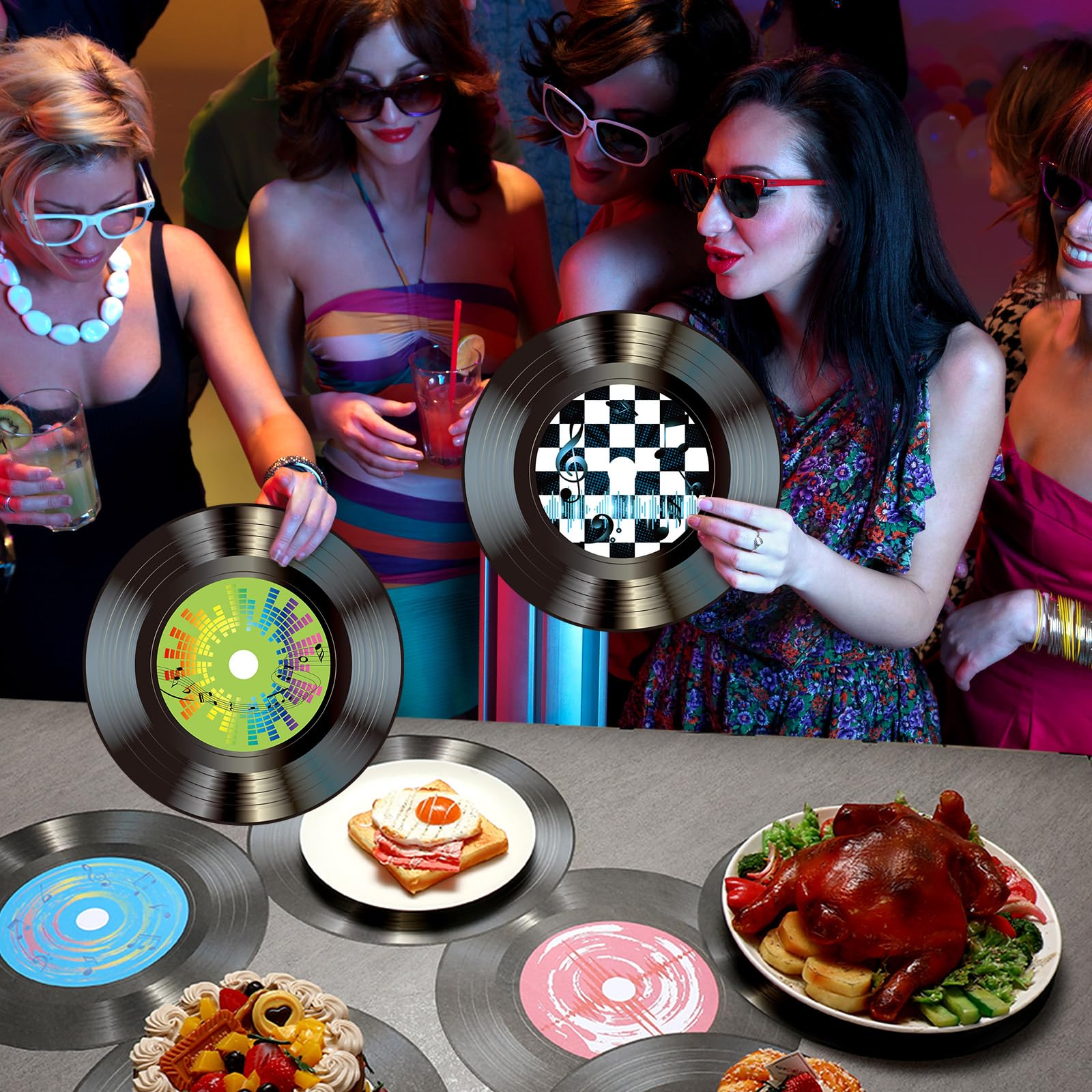 Manteles vinilo FillTouch ideales para restaurantes y bares con estilo retro