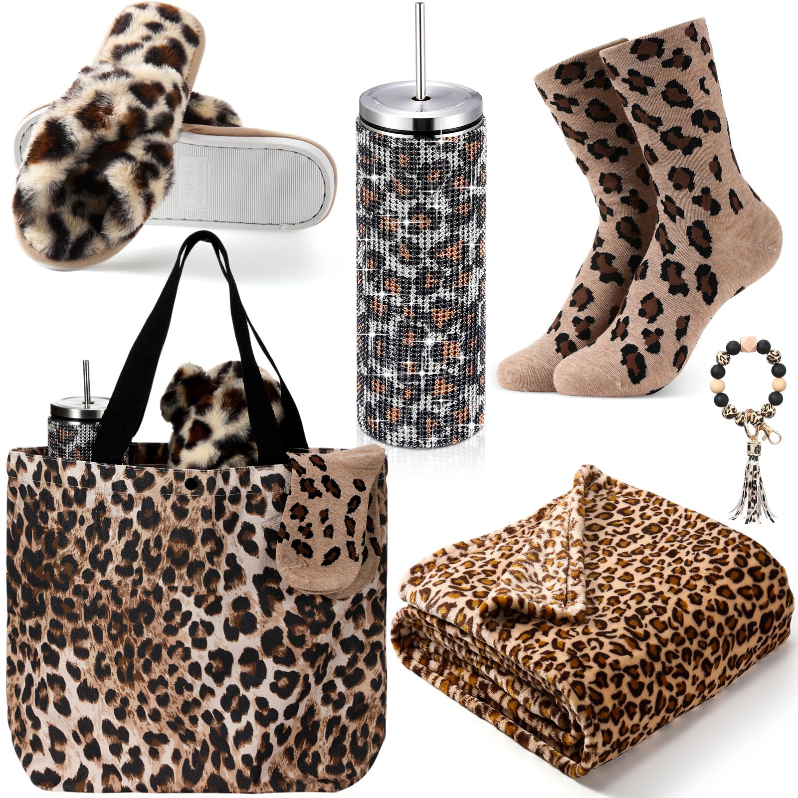 FillTouch taza termo leopardo, ideal para bebidas calientes o frías.
