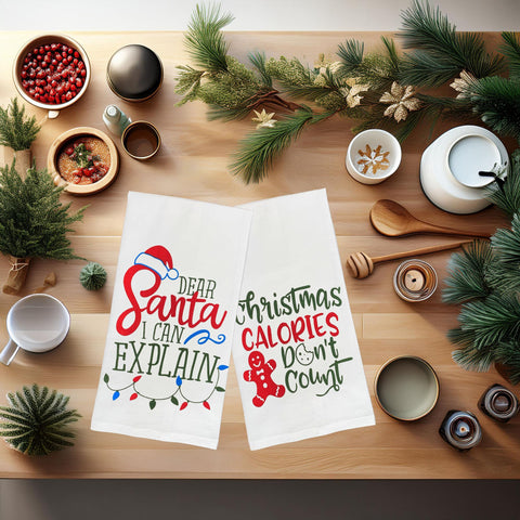 FillURbasket: toallas con frases navideñas para una cocina divertida y práctica