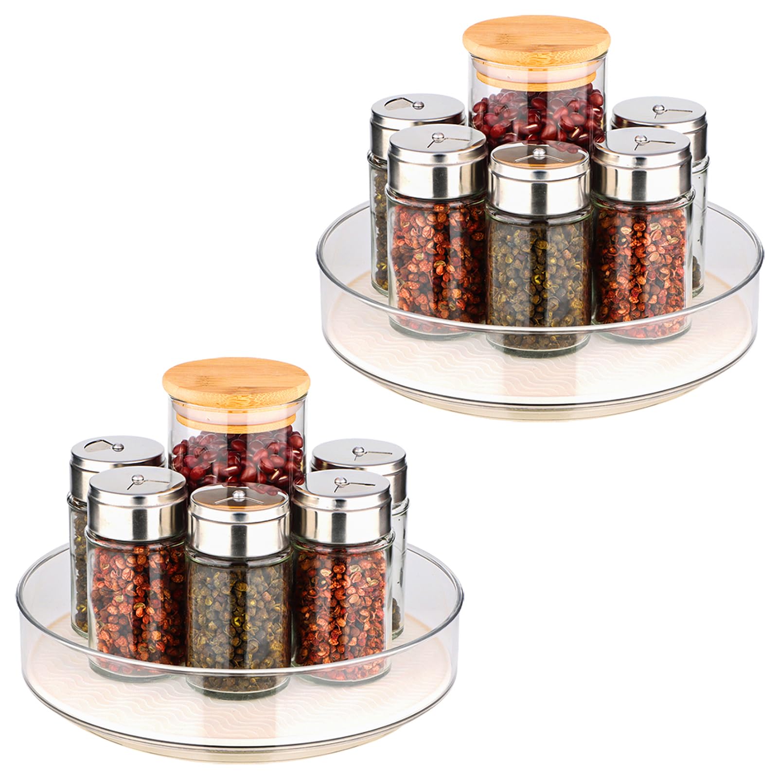 FILTA organizador giratorio para cocina, acceso rápido a utensilios.