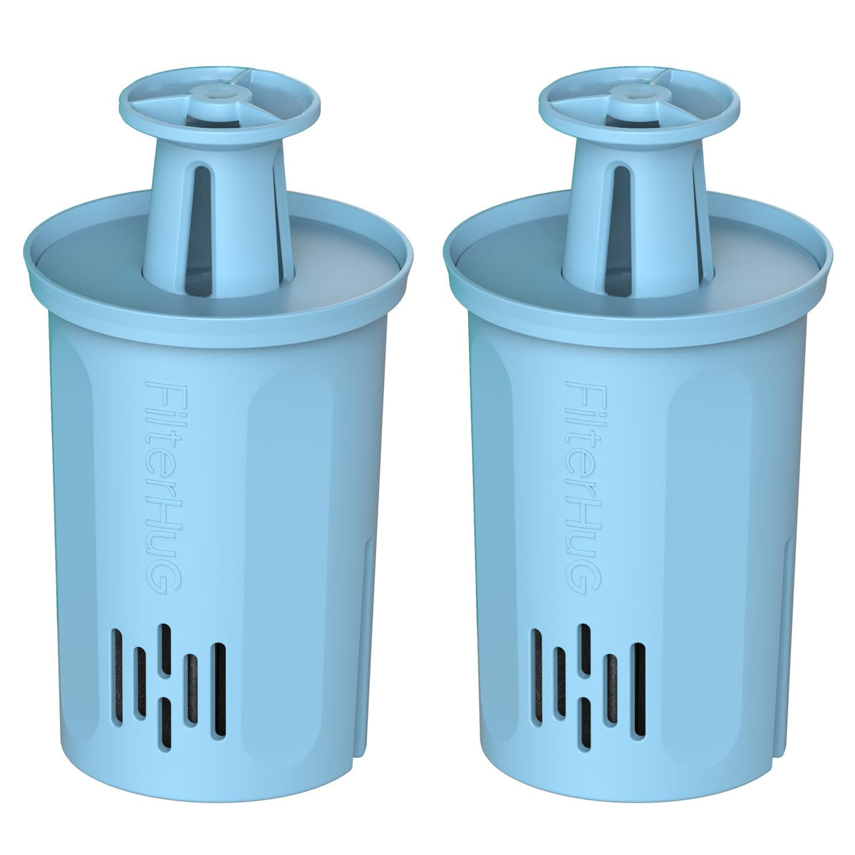Filtro FILTERHUG doble pack para Brita, ahorro de costos y agua más limpia.