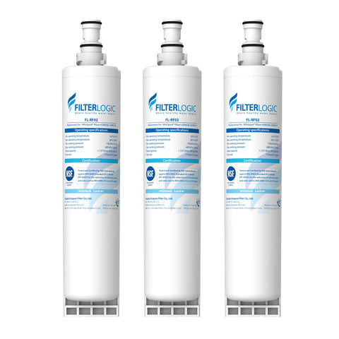 Filtro Filterlogic 4396508 para refrigerador, mejora la claridad y sabor del agua