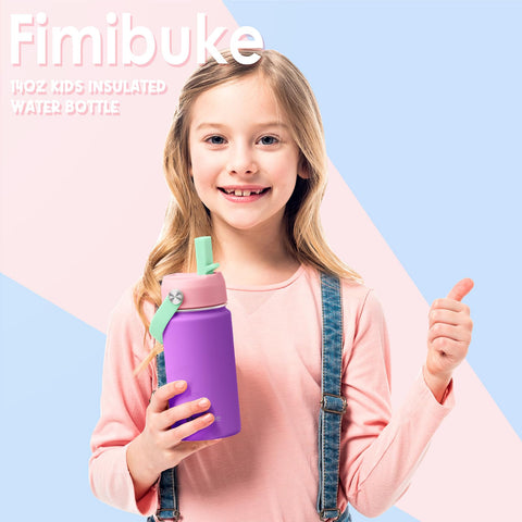 Fimibuke diseños divertidos en milky pastel para motivar a beber.