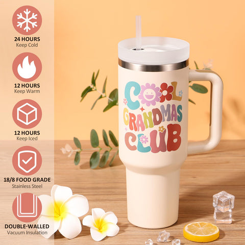 Vaso Fimibuke 40oz con tapa rosca, cierre seguro para viajes.