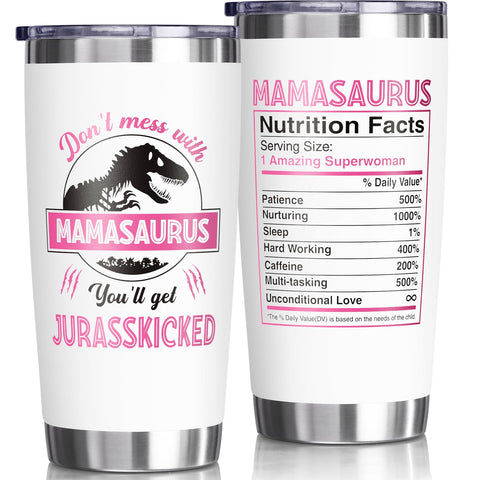 Vaso térmico Fimibuke de 20 onzas con asa, ideal para llevar bebidas calientes o frías.
