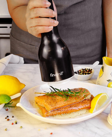 FinaMill Classic: pieza intercambiable para cambiar especias sin mezclar sabores.