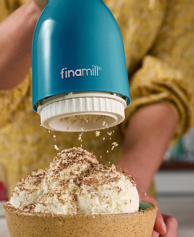 FinaMill unidad intercambiable para especias, sin mezclar sabores.