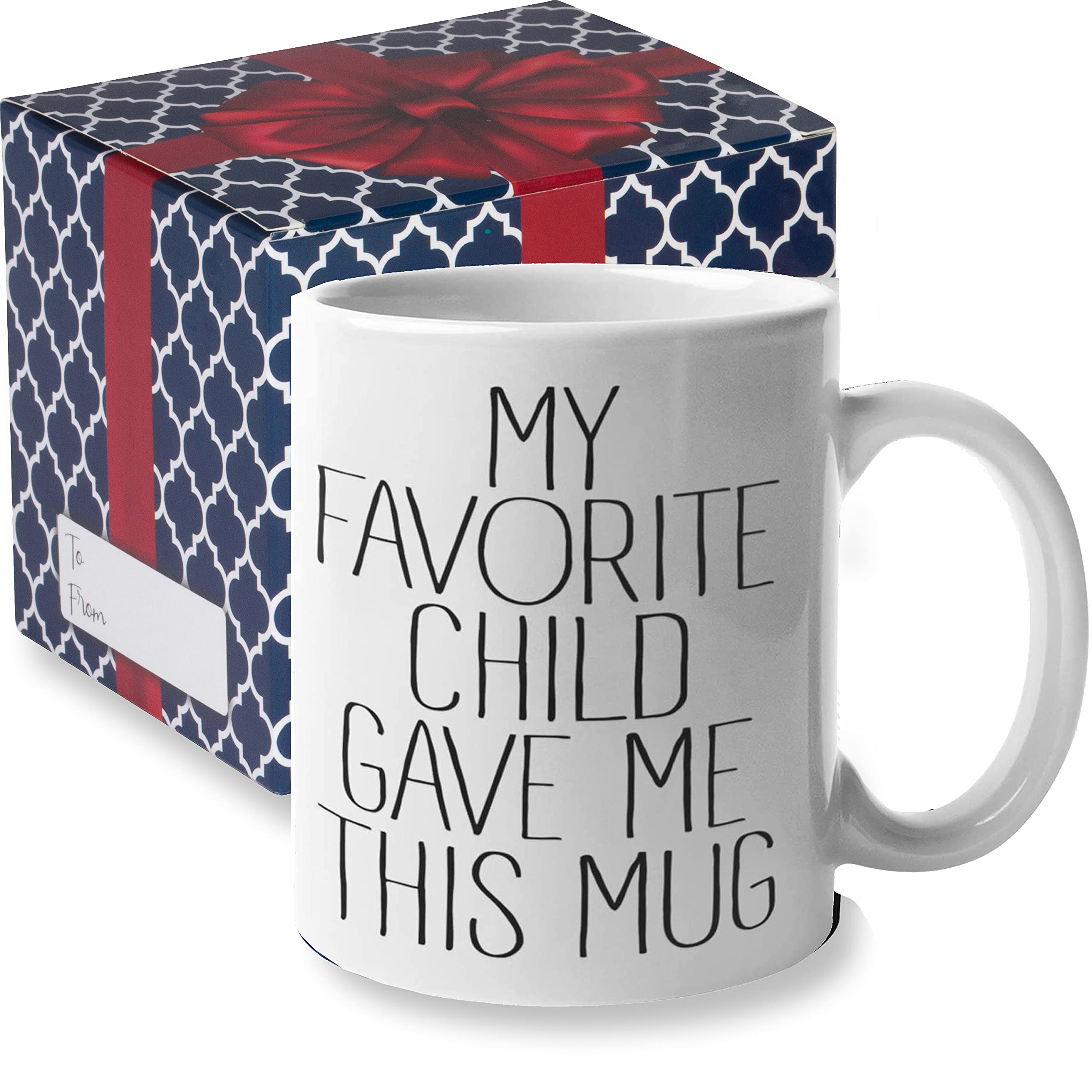 Taza Find Funny Gift Ideas con diseño divertido, ideal para regalar a mamá