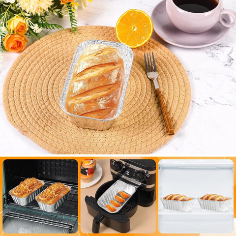 Findful minipan aluminio desechable para porciones y conveniencia.