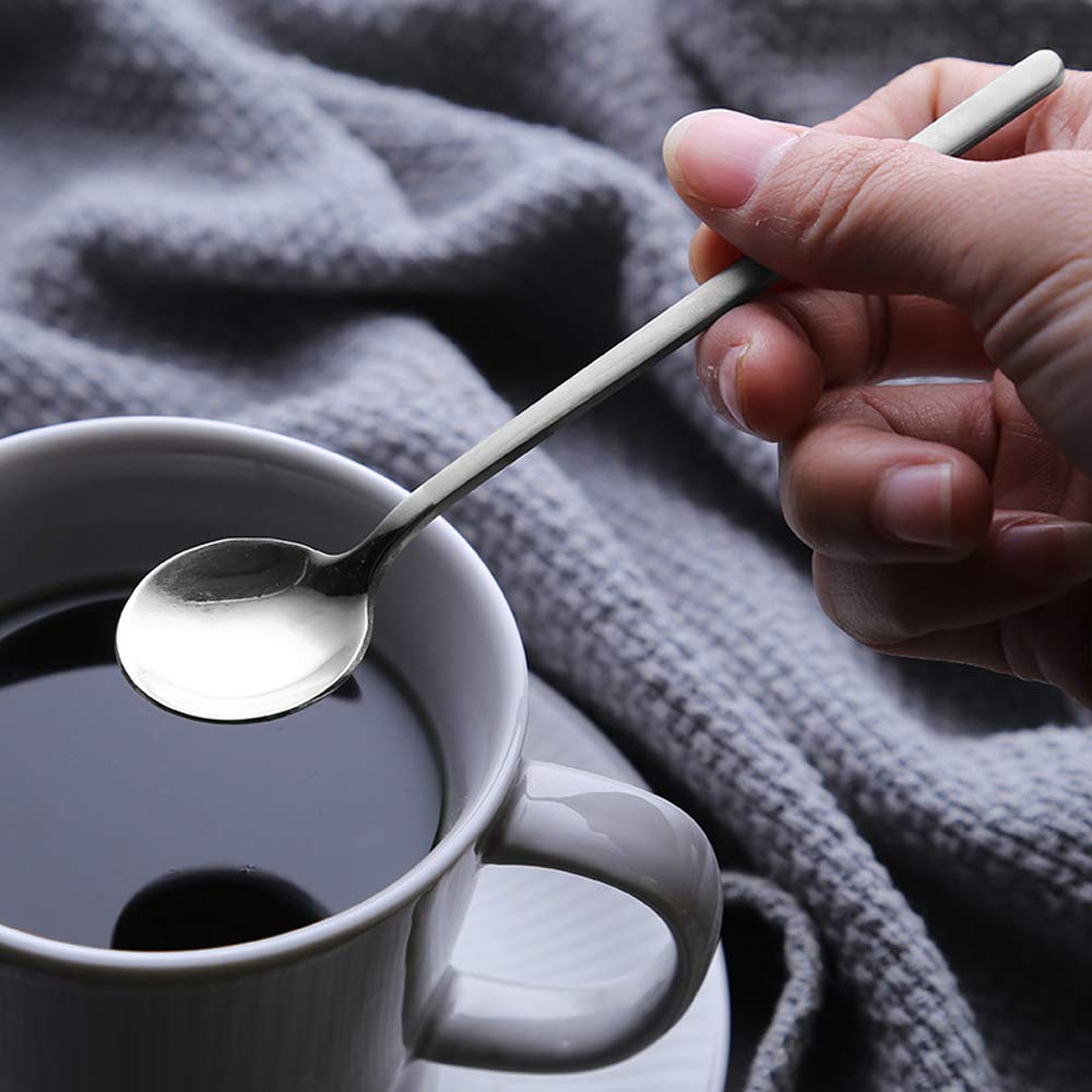 FindTop cucharas paquete-8unidades-inox, juego completo para la mesa
