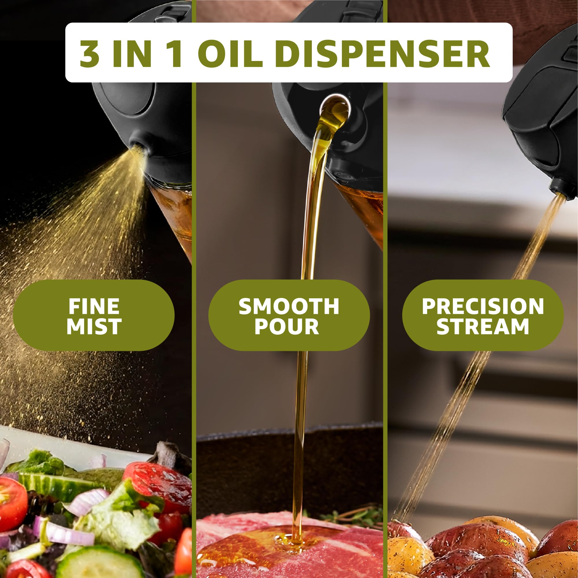 FineDine modo dual spray para rociar o verter