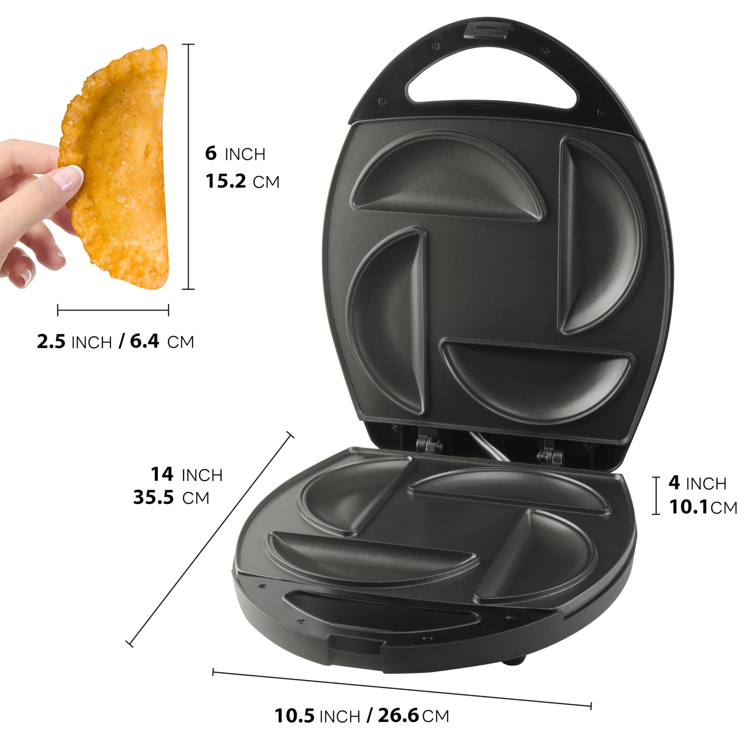 Especificaciones: 120V, 60Hz, 1000W de FineMade.
