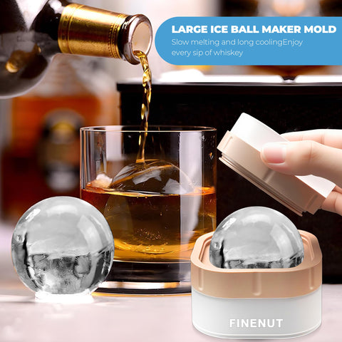 FINENUT ideal para whisky y cócteles en casa o bares.