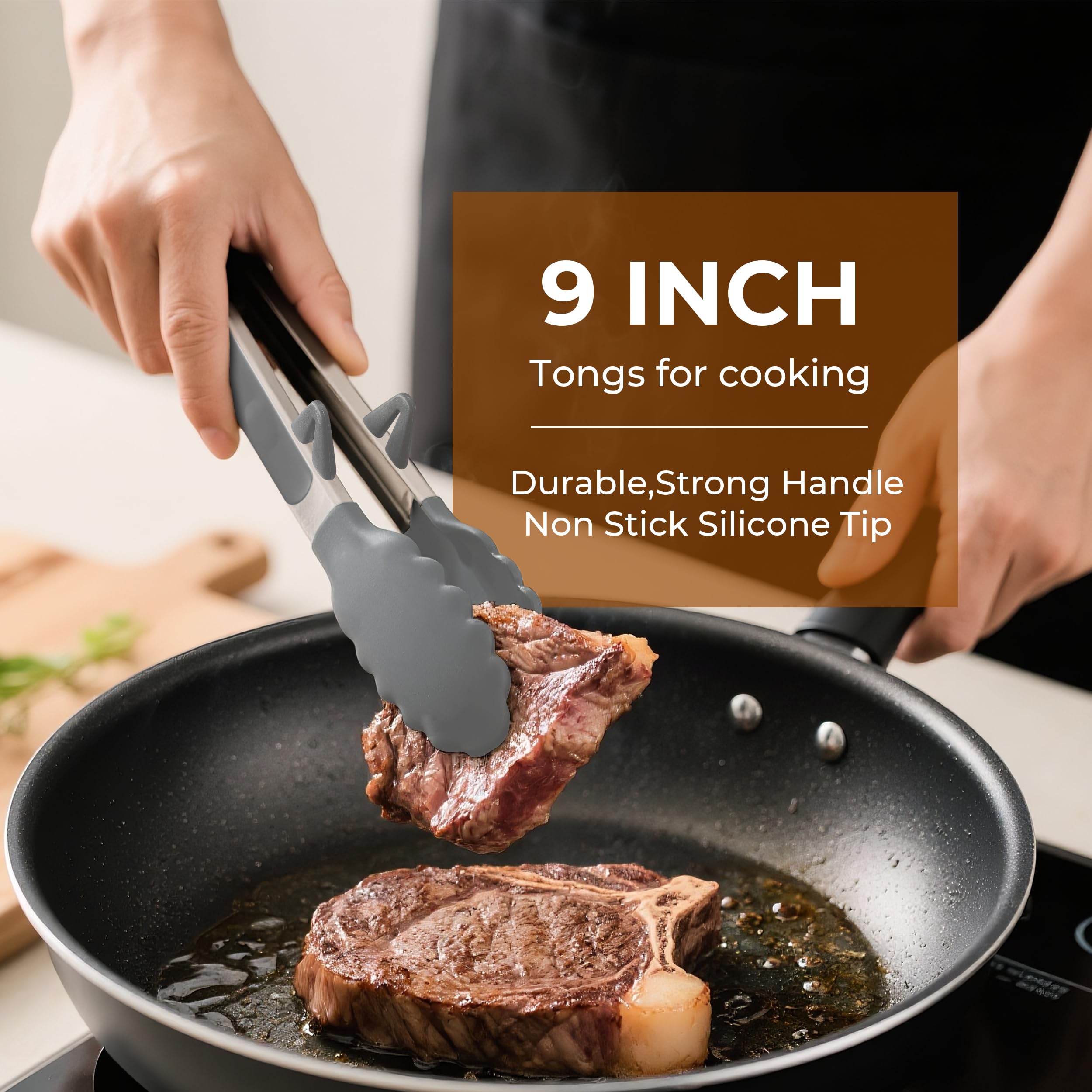 Puntas de silicona de FINENUT para no rayar superficies antiadherentes.