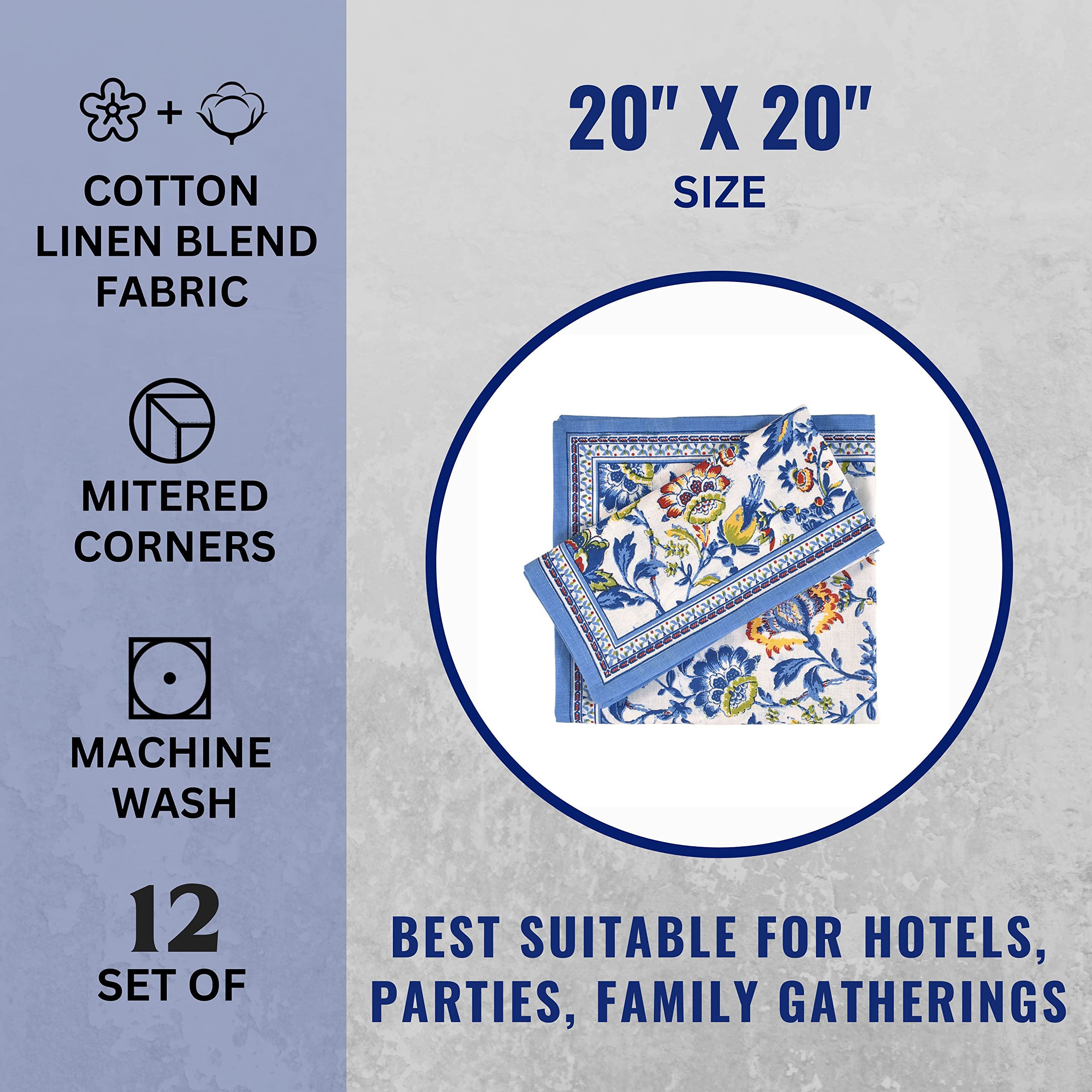 Lavables y reutilizables, ideal para eventos repetidos.