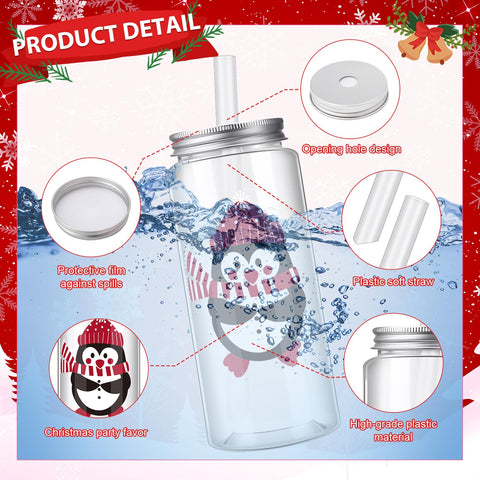 Fingertip WD copa navideña con tapa hermética para evitar polvo