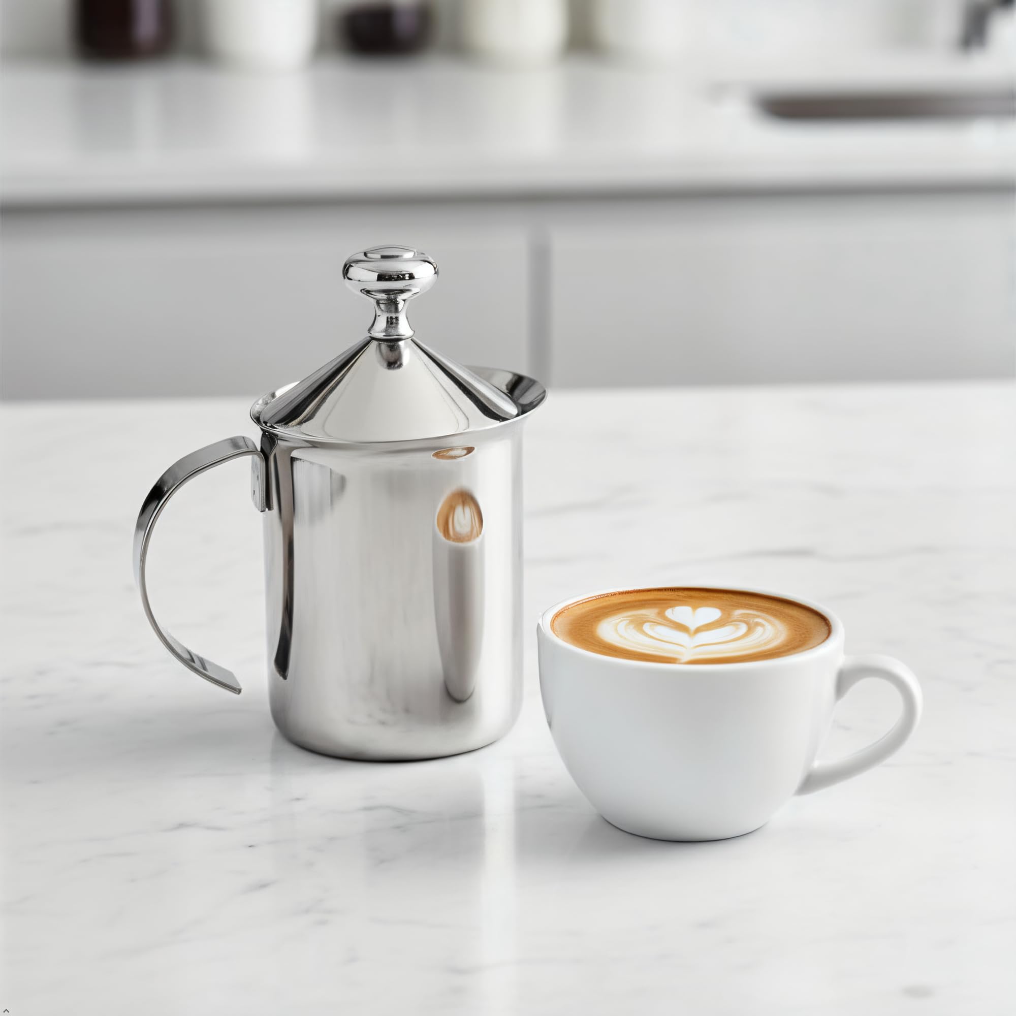 Tapa Fino con aerador doble malla para espuma suave.