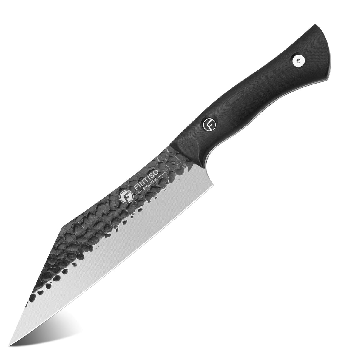 Cuchillo FINTISO chef 7 pulgadas, filo afilado para cortes suaves.