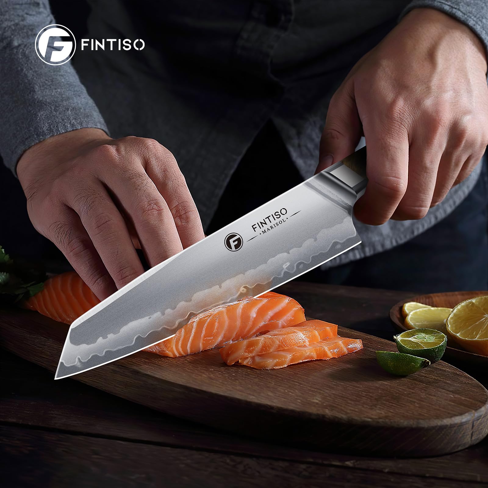 Cuchillo FINTISO en caja regalo elegante, ideal para regalo