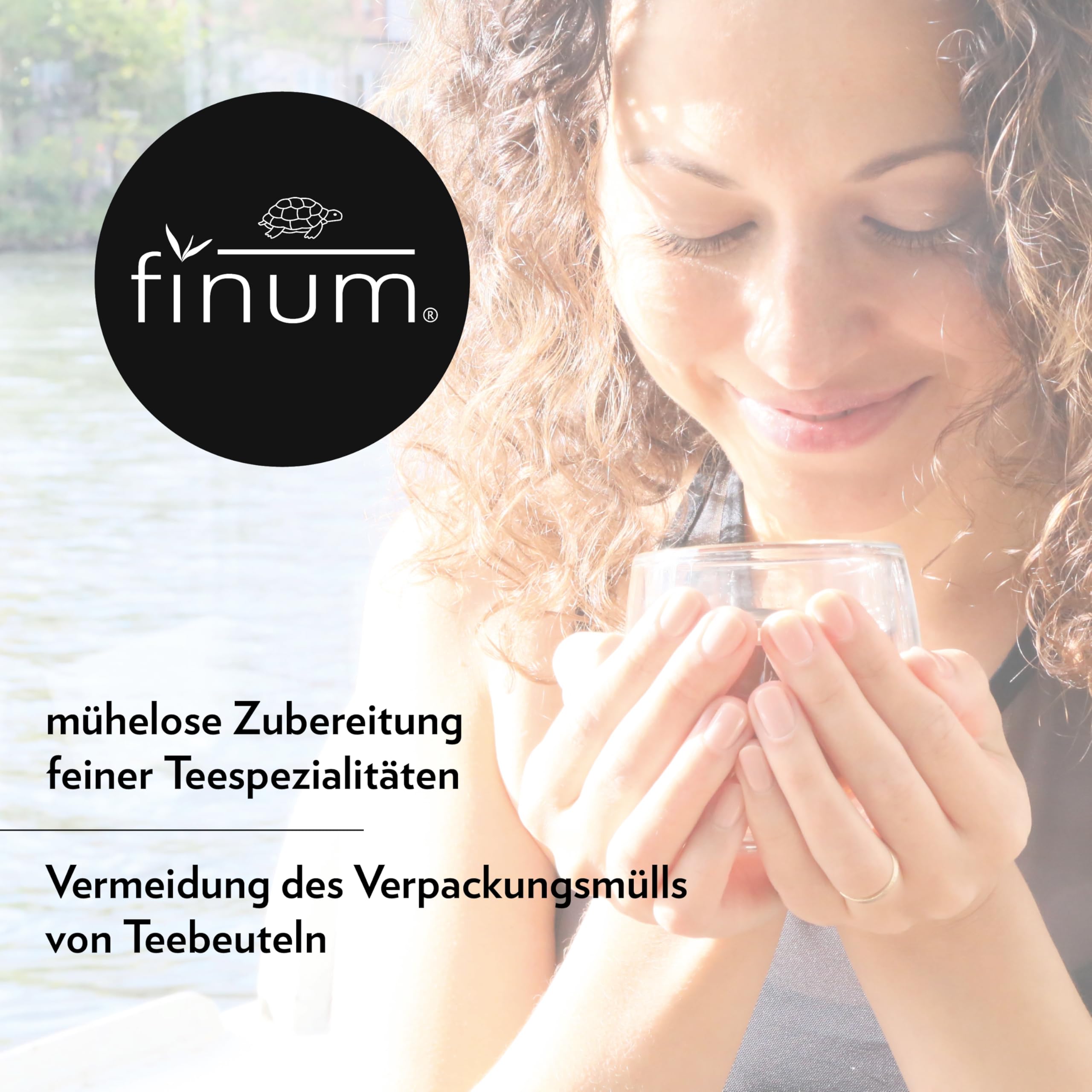 Finum filtros biodegradables para té suelto con facilidad.