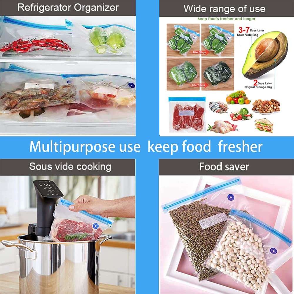 Bolsas FIRAWER con válvula de aire para conservar sabores y frescura.