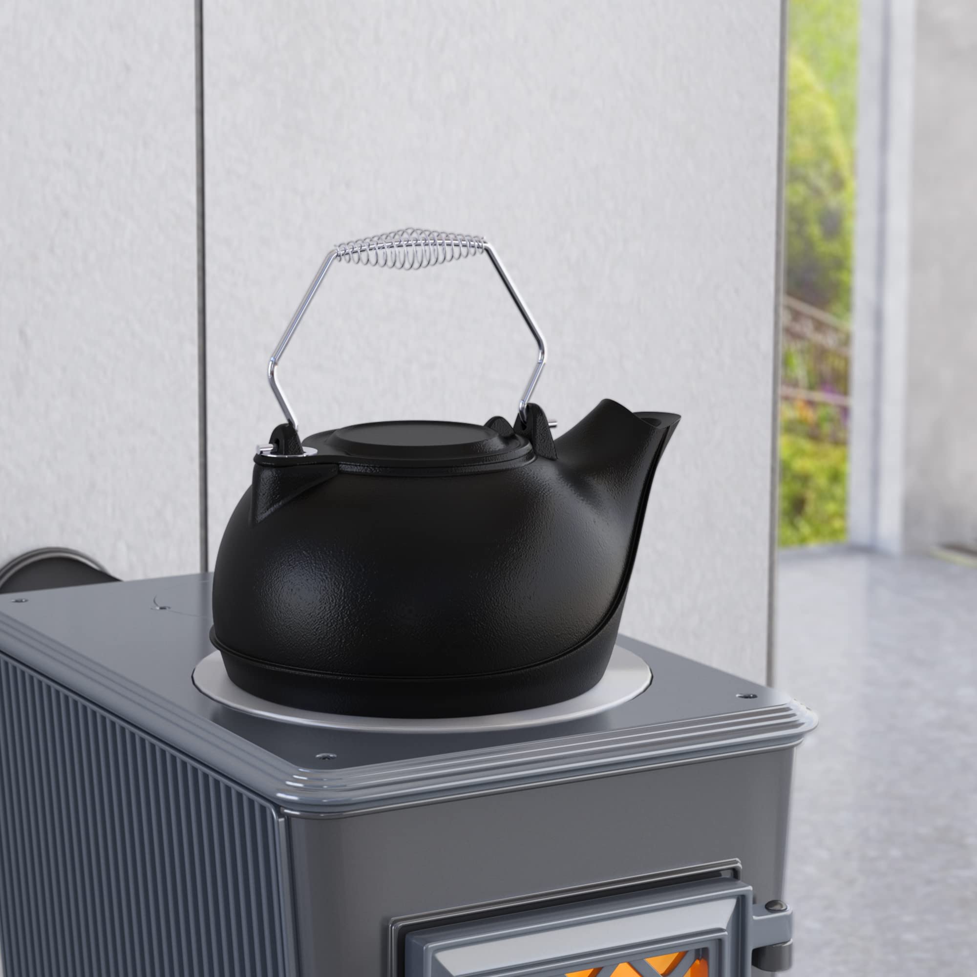 Fire Beauty Capacidad de 3 litros para sesiones de vapor prolongadas.