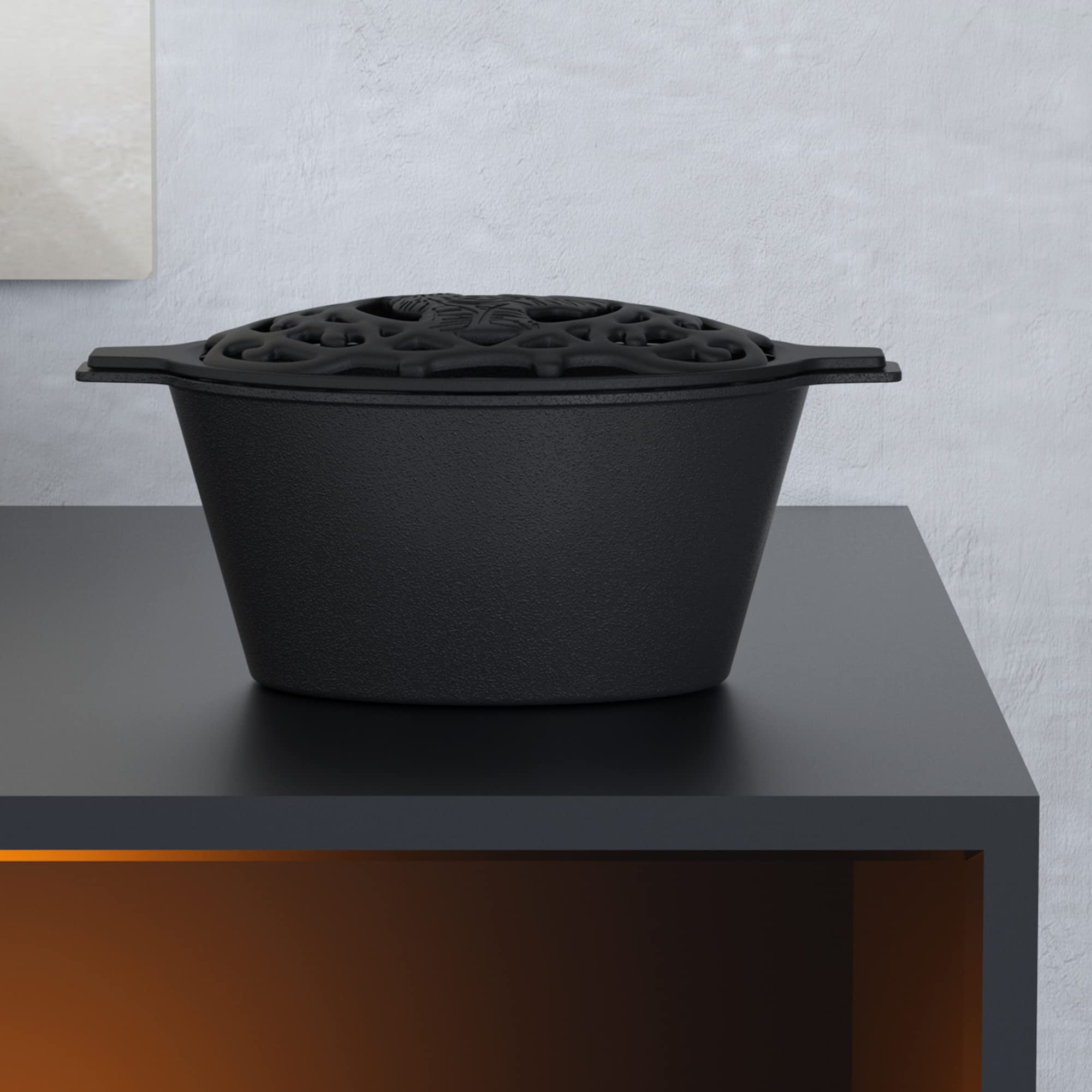 Fire Beauty emite vapor suave para mejorar la sensación de aire interior.
