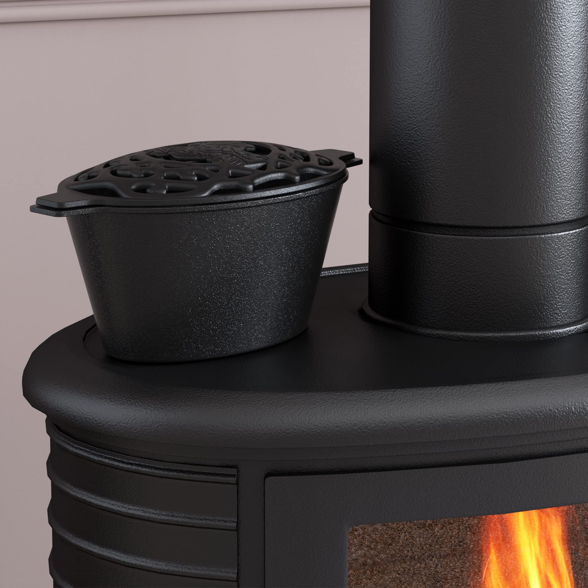 Fire Beauty humidificador de estufa con capacidad 2,3 cuartos para mayor humedad.