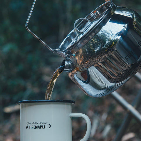 Fire-Maple Antarcti hervidor portátil facilita preparar bebidas en campamento