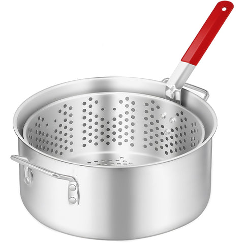 Olla FIRE RIOT 10QT en aluminio para cocción rápida y segura.
