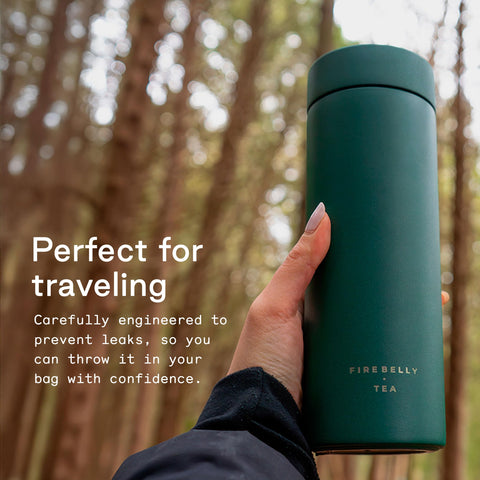 Firebelly Tea Limpieza Desmontable: facilita un mantenimiento profundo sin esfuerzo.