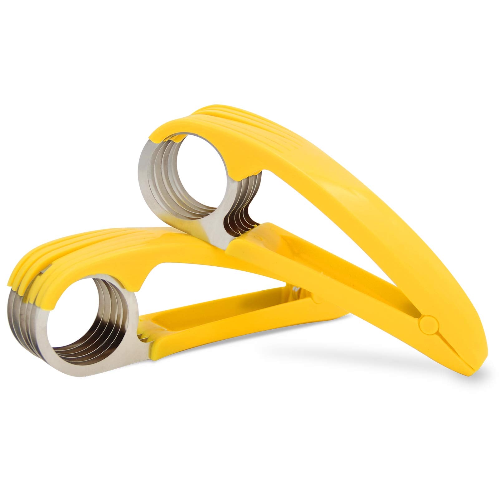 FireKylin cortador de platanos: conjunto de 2 piezas para preparar platanos rápidamente