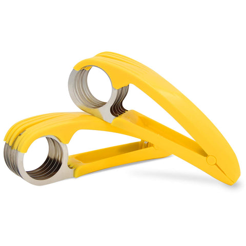 FireKylin cortador de platanos: conjunto de 2 piezas para preparar platanos rápidamente