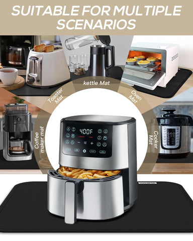 Almohadilla de silicona FireWESS para cocina, organiza utensilios y evita calor.