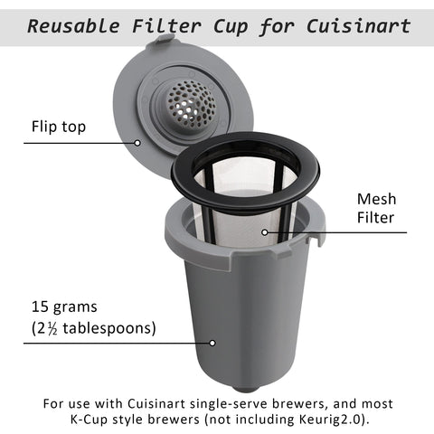 FIRJOY dos unidades reutilizables para café y té.