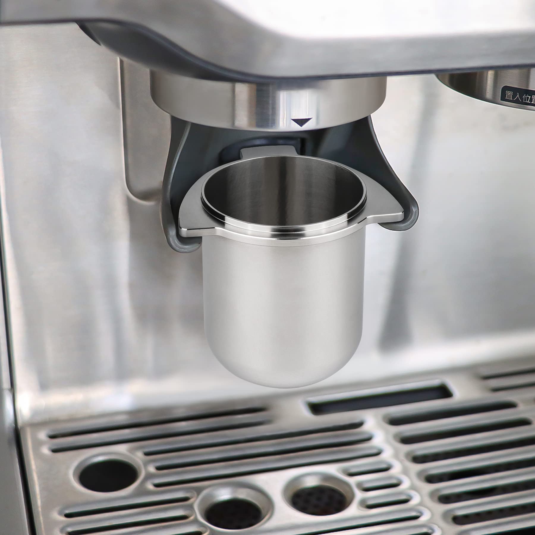 FirJoy uso con portafiltros 54mm Breville para extracción limpia
