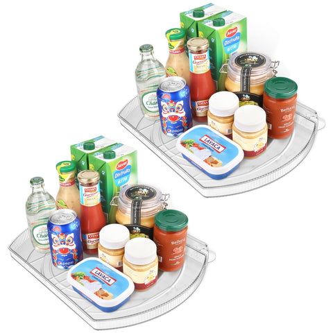 FIRJOY giro nevara rectangular facilita acceso rápido a productos en la nevera