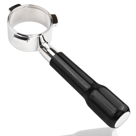FIRJOY portafiltro desnudo 54mm: visualiza extracción en tiempo real con Breville BES870XL.