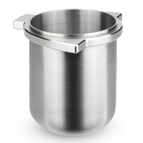 FirJoy taza de dosificación 53-3mm primer plano en acero inoxidable para precisión