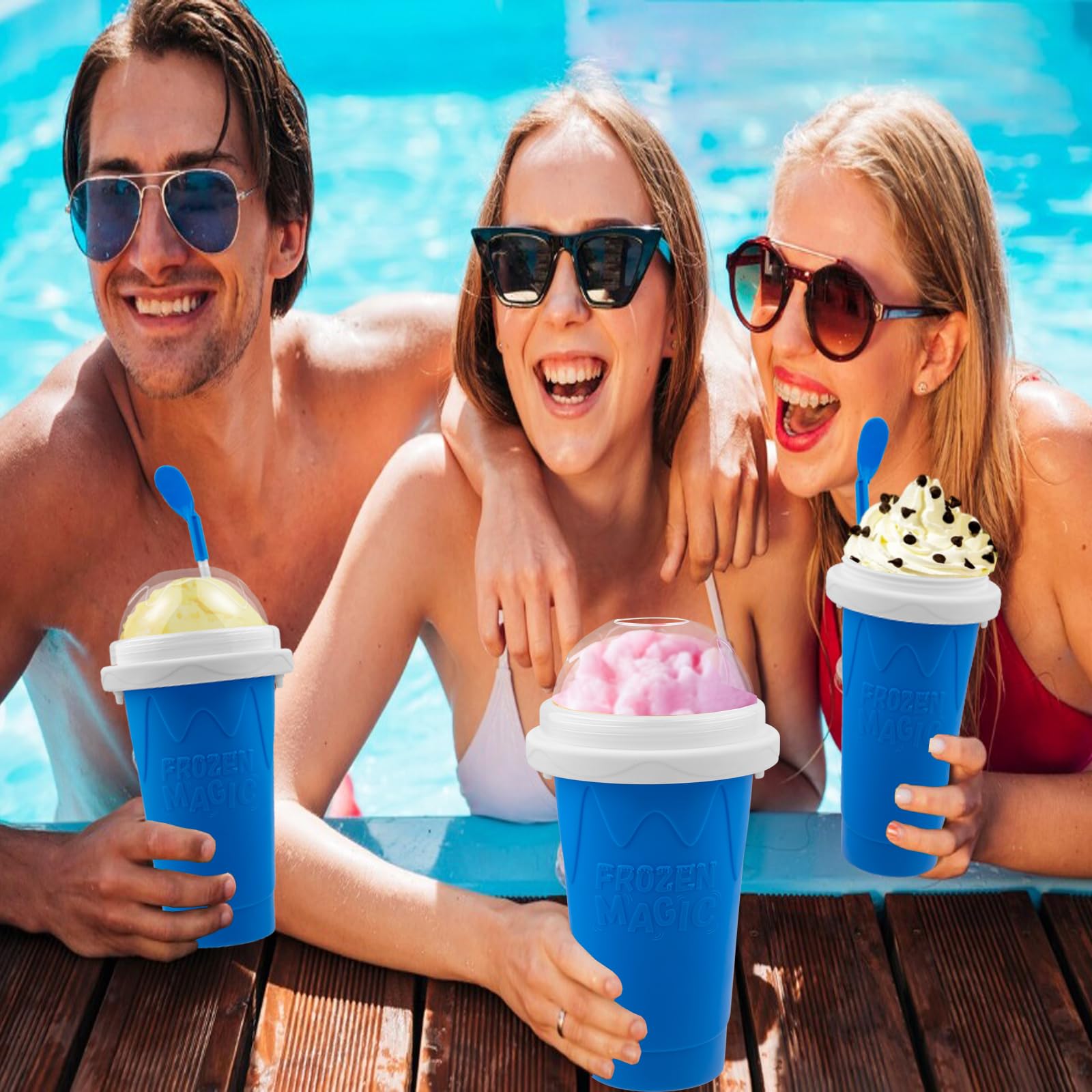 Firjuty Copa para bebidas heladas, diseño fácil de usar