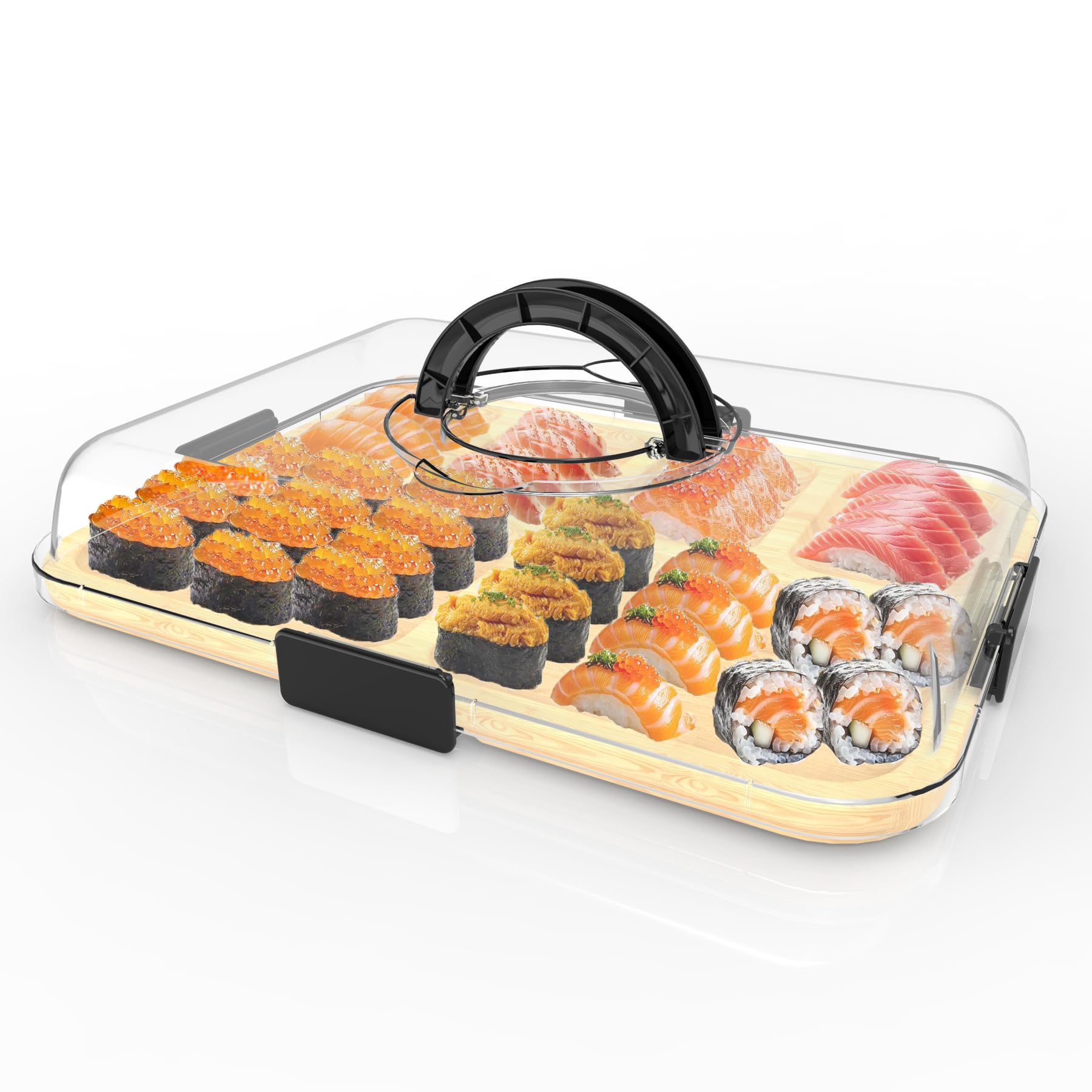 Firjuty tabla con seis compartimentos para ordenar aperitivos con elegancia