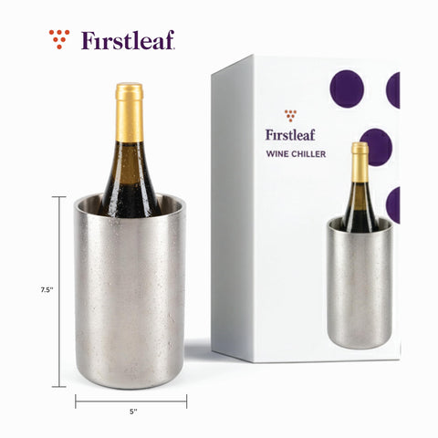 Firstleaf acabado de acero facilita la limpieza después de usar.