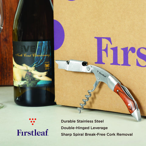Firstleaf mango de madera ergonómico: agarre cómodo para uso prolongado en bares y restaurantes.