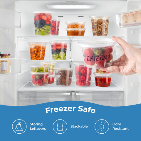 Fit Meal Prep aptos para lavavajillas para limpieza conveniente.