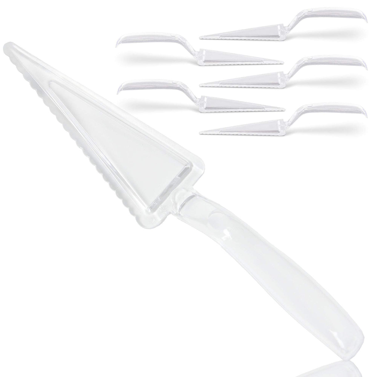 Servidor de pastel Fit Meal Prep de 10 pulgadas, ideal para porciones rápidas.