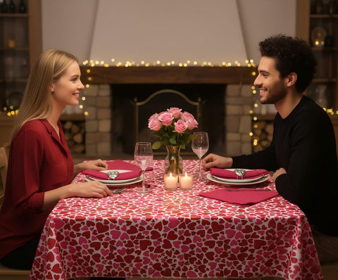 Mantel Fitable impermeable para evitar manchas en la mesa.
