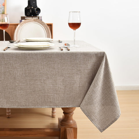 Textura de lino en mantel Fitable con diseño clásico para cualquier ocasión