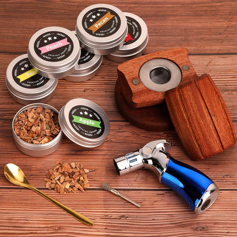 Astillas de madera de seis sabores para personalizar cada cóctel Fitbuter