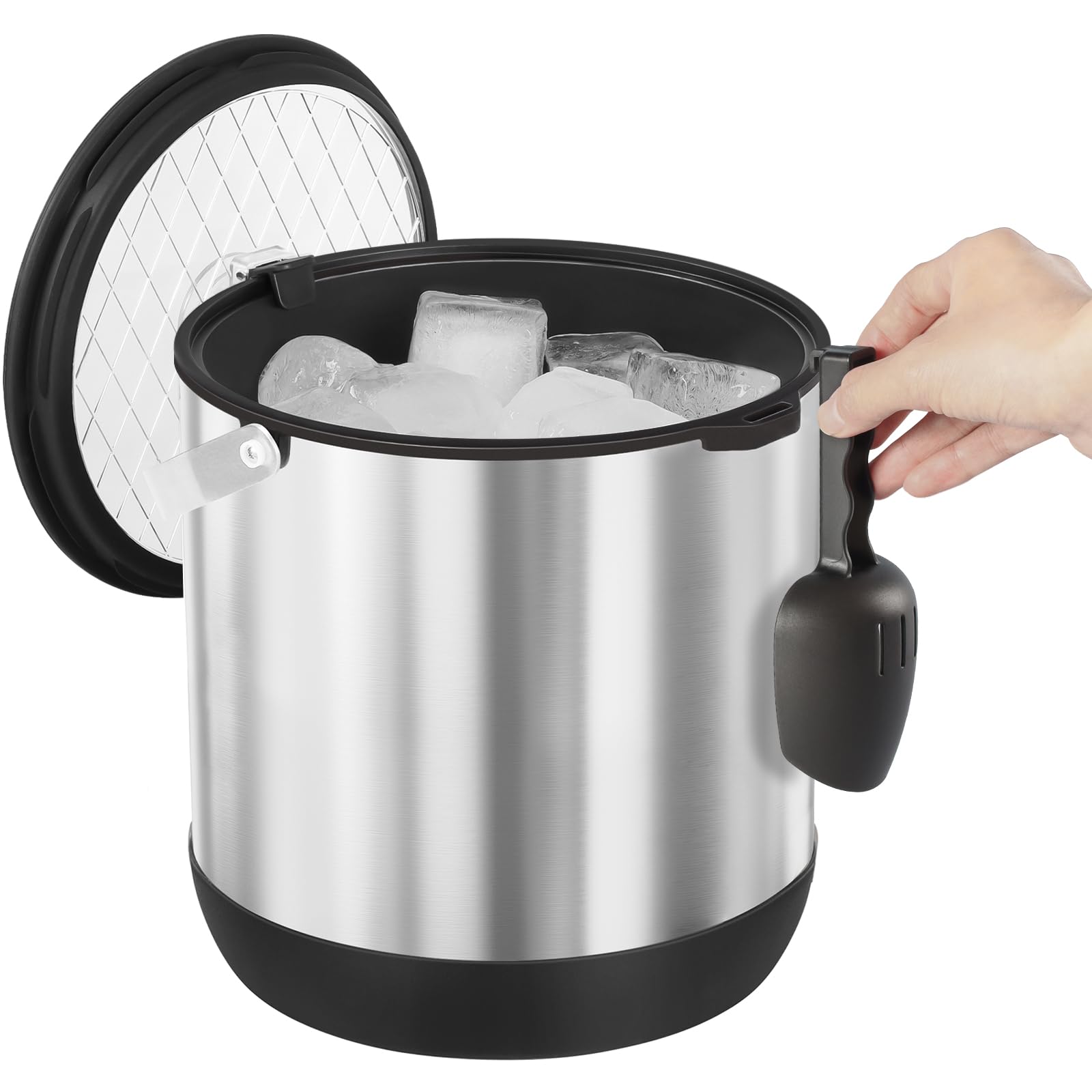 FiveHome balde hielo en ambiente fiestas, ideal para reuniones.