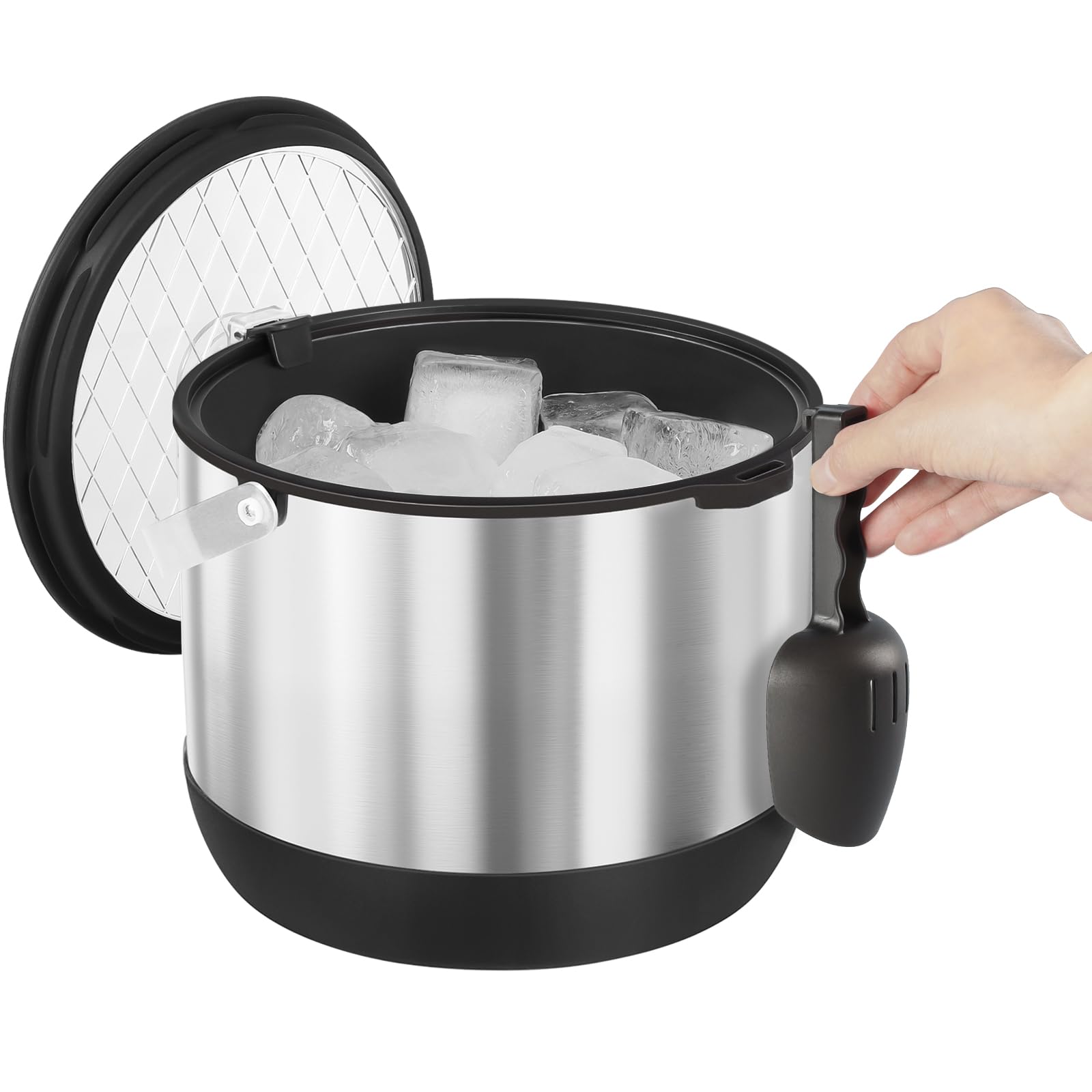FiveHome mangos de silicona ofrecen agarre seguro incluso con manos mojadas.